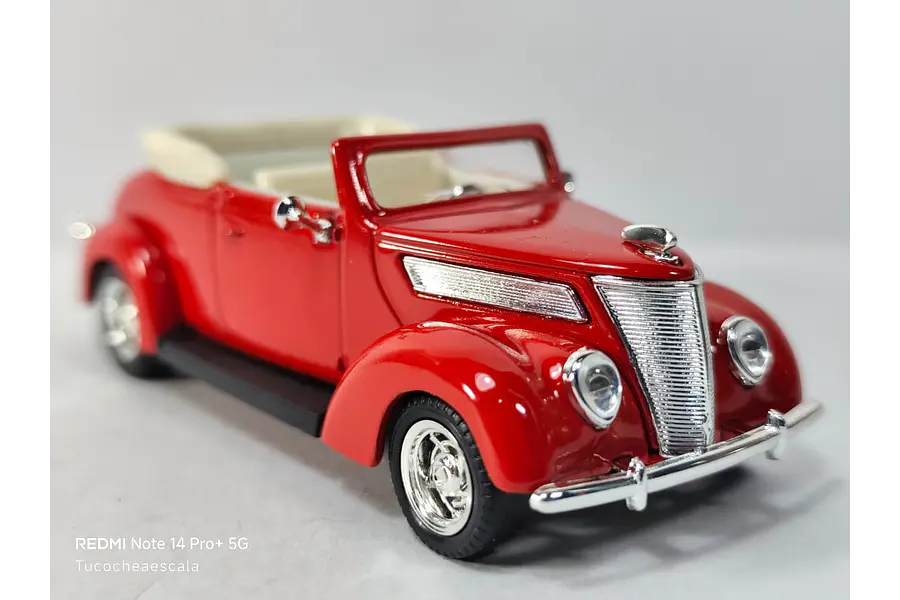 FORD V8 1937 ESCALA 1/43 MARCA YATMING