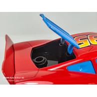 Rayo Mcqueen 1/32 Carro CON VAPOR SIMULANDO HUMO