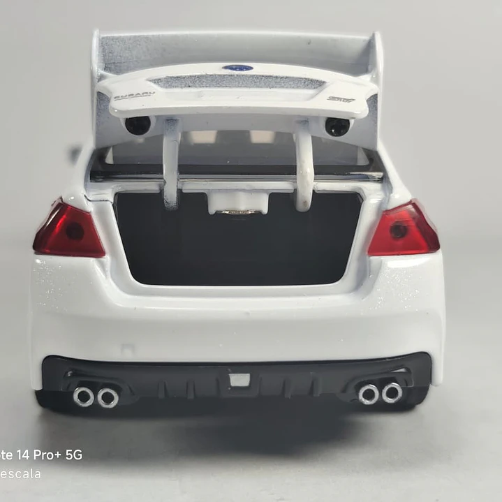 Subaru IMPREZA Blanco 1/32 MARCA QY TOYS 2