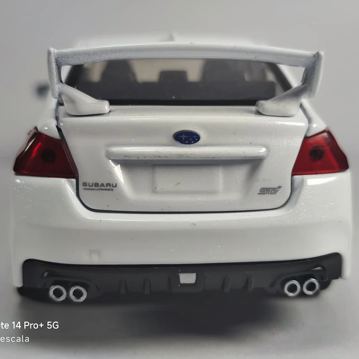 Subaru IMPREZA Blanco 1/32 MARCA QY TOYS 5
