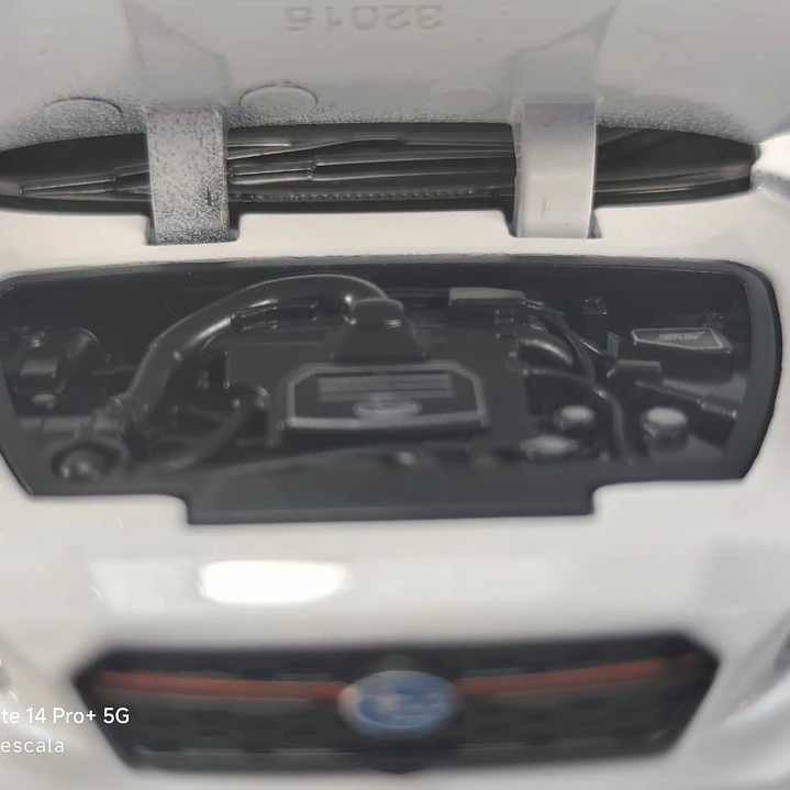 Subaru IMPREZA Blanco 1/32 MARCA QY TOYS 6