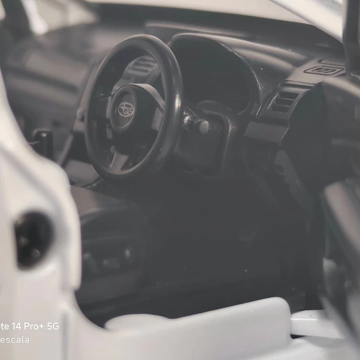 Subaru IMPREZA Blanco 1/32 MARCA QY TOYS 8