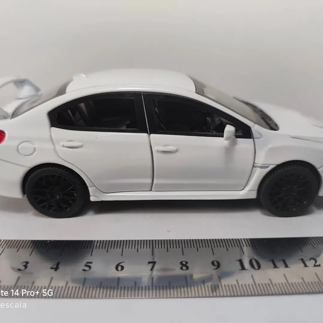 Subaru IMPREZA Blanco 1/32 MARCA QY TOYS 9