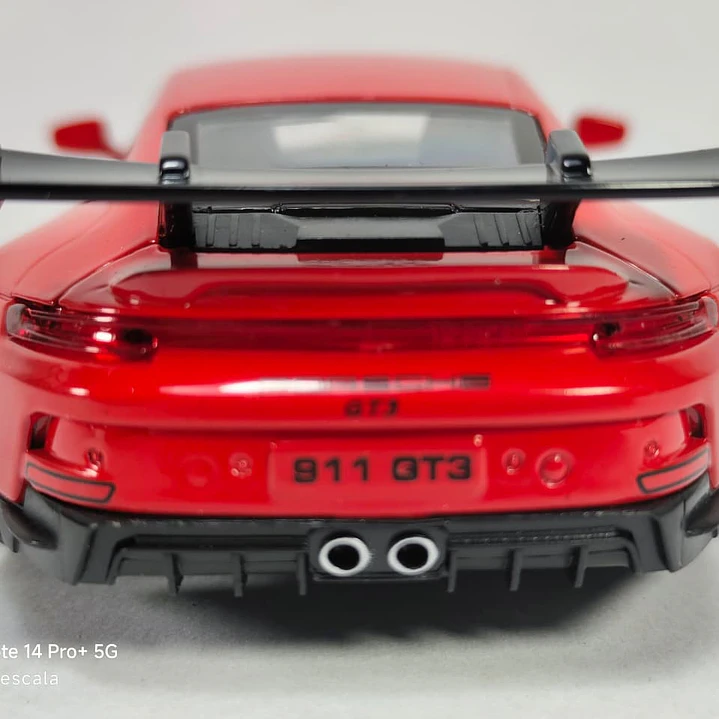Porsche 911 GT3 Rojo Escala 1-32 Chiyuan  4