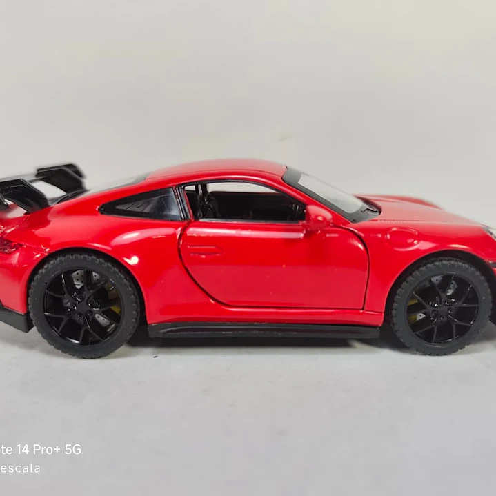 Porsche 911 GT3 Rojo Escala 1-32 Chiyuan  5