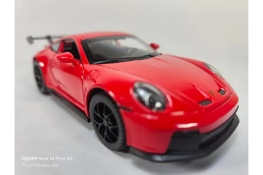 Porsche 911 GT3 Rojo Escala 1-32 Chiyuan 