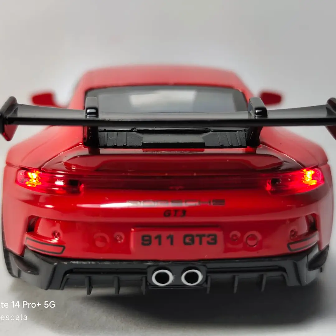 Porsche 911 GT3 Rojo Escala 1-32 Chiyuan  7