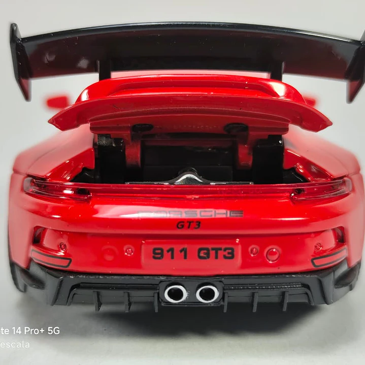 Porsche 911 GT3 Rojo Escala 1-32 Chiyuan  8