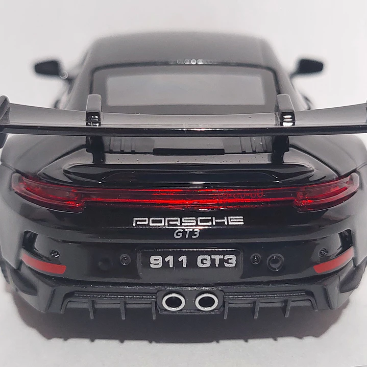 Porsche 911 GT3 negro Escala 1-32 Chiyuan 3