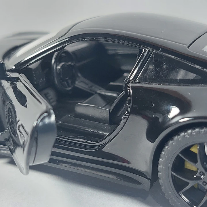 Porsche 911 GT3 negro Escala 1-32 Chiyuan 7