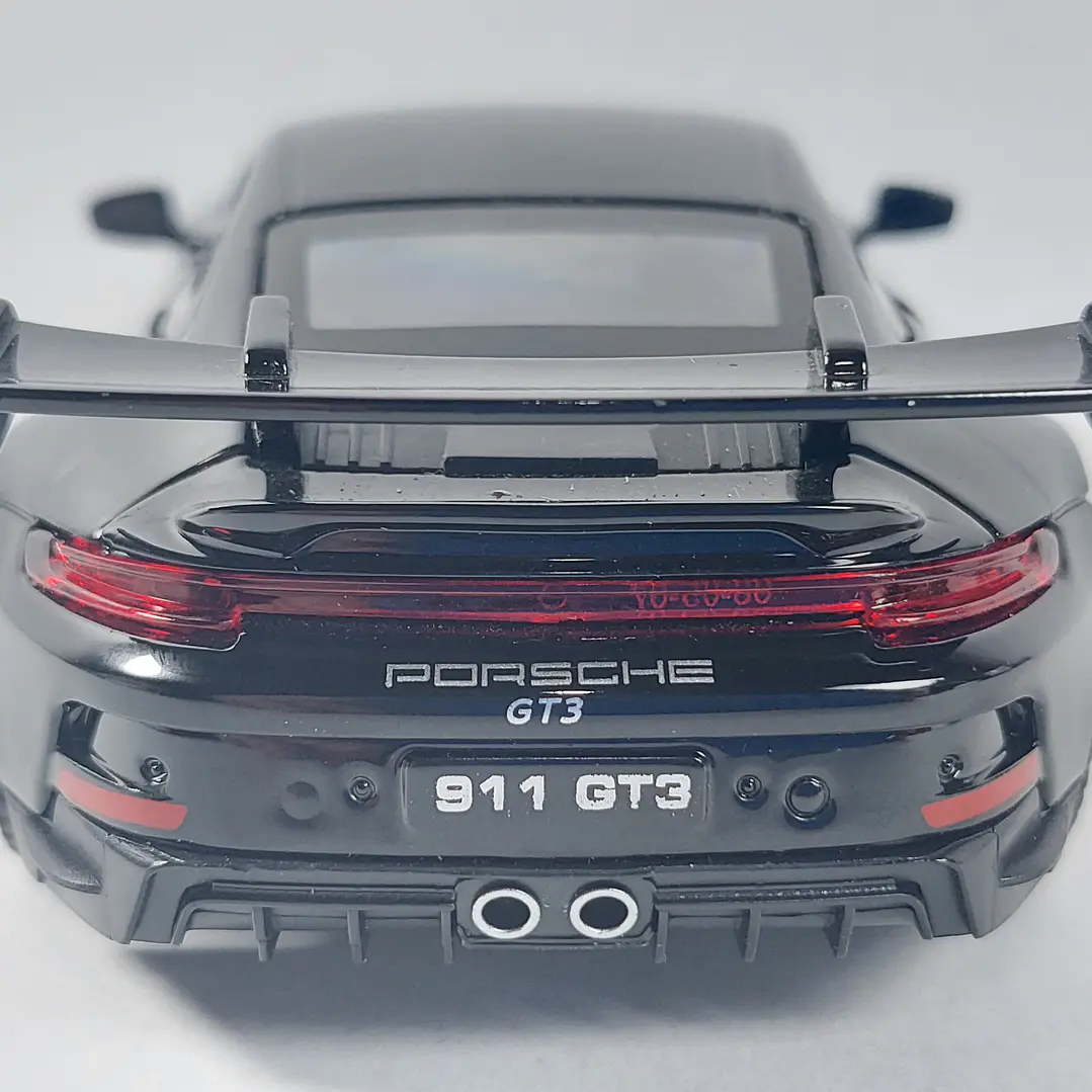Porsche 911 GT3 negro Escala 1-32 Chiyuan 12