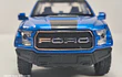 Ford f 150 Raptor Azul, Escala 1/32 miniauto-leds
