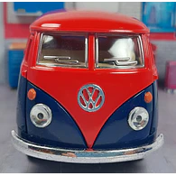 Volkswagen Bus Double 1963 taller, Kinsmart, Esc 1-34