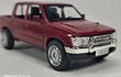 TOYOTA HILUX Doble Cabina ESCALA 1/32 vino tinto