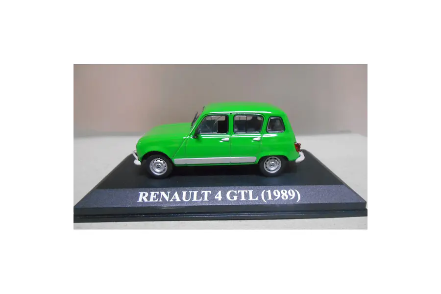 Renault 4 GTL 1989 Escala 1:43 verde