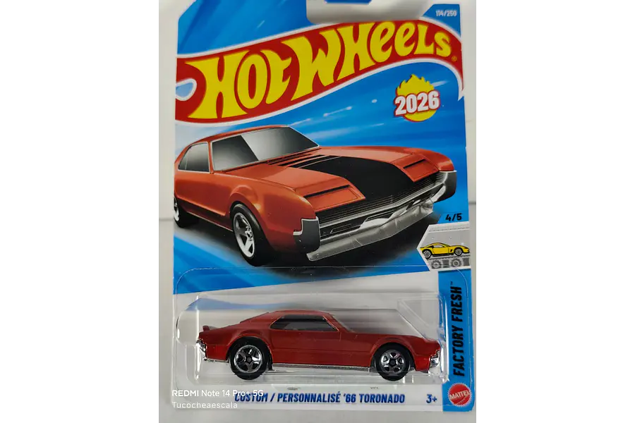 Oldsmobile Toronado 1966 Hot Wheels 1/64
