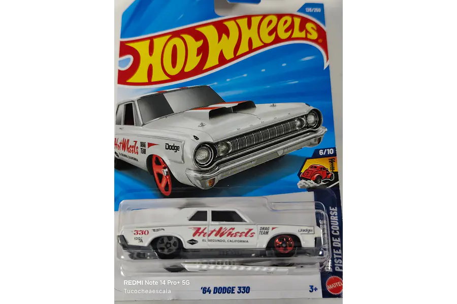 Dodge 330 1964 Hot Wheels , escala 1/64