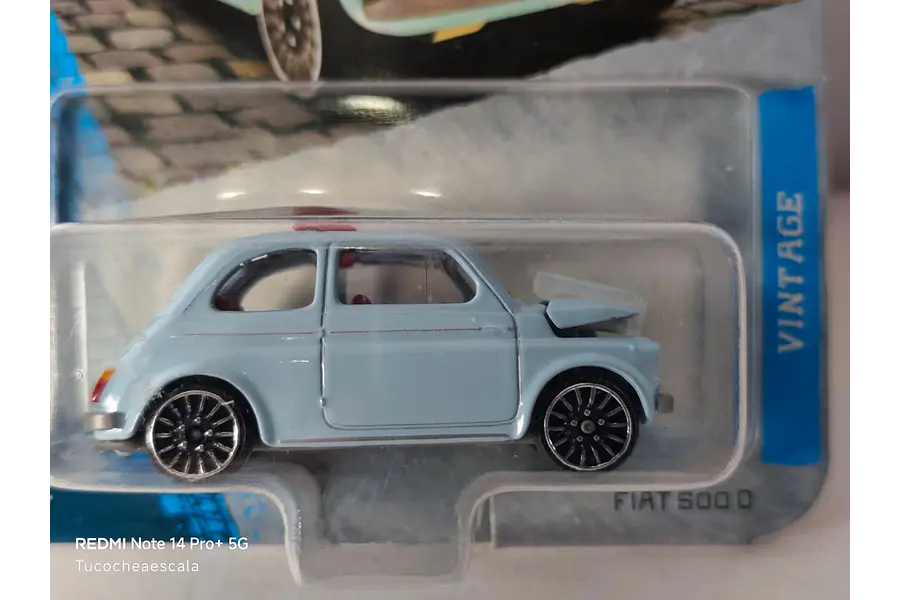 Fiat 500D, Majorette, Escala 1-64