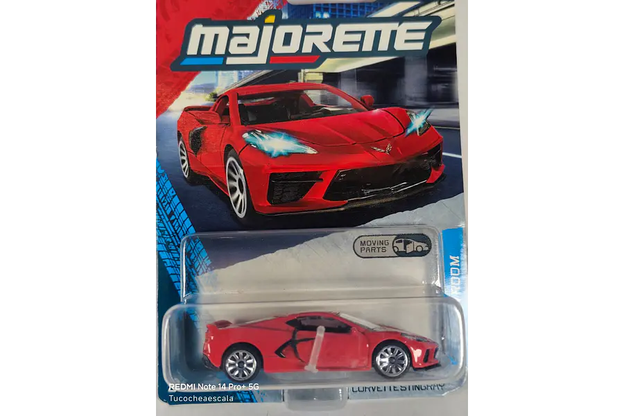 Chevrolet Corvette Stingray, Majorette, Escala 1-64