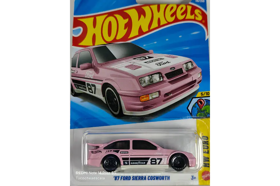 FORD SIERRA COSWORTH  Hot Wheels , escala 1/64