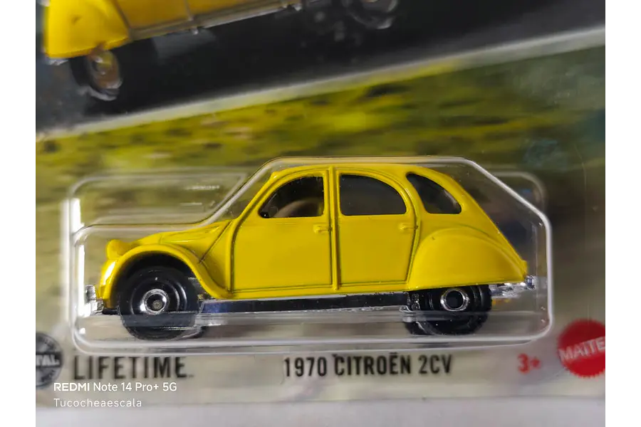 CITROEN 2CV 1970 1/64 Marca Matchbox