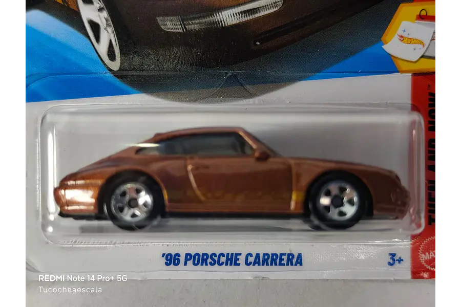Porsche CARRERA 1996 , Hot Wheels, Escala 1-64