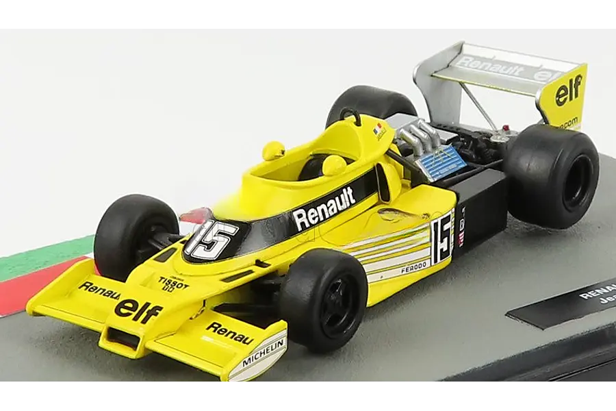 RENAULT RS 01 JEAN P Jaboullie 1977 Escala 1/43 