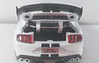 Ford Mustang Gt500 Blanco Escala 1/32 miniauto
