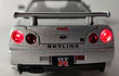 Nissan Skyline Gtr RAPIDO Y FURIOSO ESCALA 1:32 MARCA JINLIFANG,
