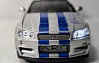 Nissan Skyline Gtr RAPIDO Y FURIOSO ESCALA 1:32 MARCA china 
