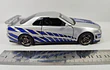 Nissan Skyline Gtr RAPIDO Y FURIOSO ESCALA 1:32 MARCA china 