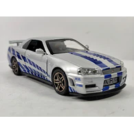 Nissan Skyline Gtr RAPIDO Y FURIOSO ESCALA 1:32 MARCA china 