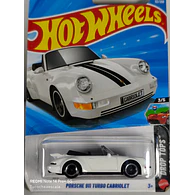 Porsche 911 Turbo Cabriolet, Hot Wheels, Escala 1-64
