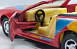 Mercedes Benz 500 sl, Escala 1:36, marca sunny side rojo