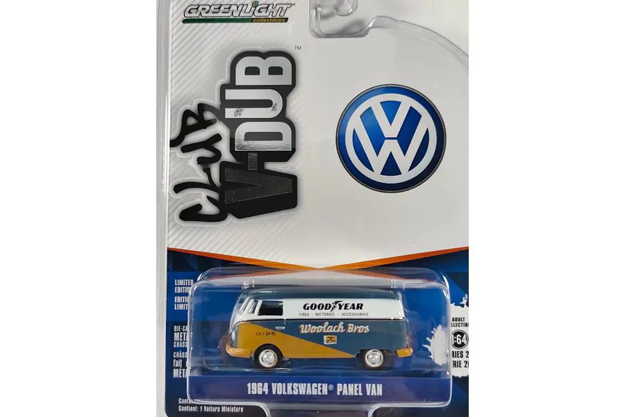 VOLKSWAGEN TYPE 2 PANEL VAN 1964 Marca: GREENLIGHT