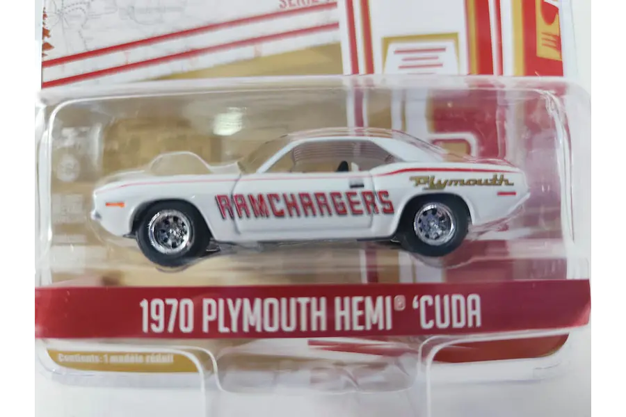 PLYMOUTH HEMI CUDA  1970 Marca: GREENLIGHT 1/64-