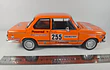 BMW 2002ti competicion Jinlifang  Escala 1-18 Naranja LEDS