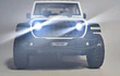 Jeep Wrangler, Blanco Escala 1-24 marca china Leds