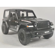 Jeep Wrangler, negro Escala 1-24 marca china Leds-