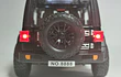 Jeep Wrangler, negro Escala 1-24 marca china Leds-