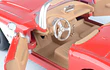 Chevrolet Corvette 1959 rojo, Escala 1/24 Motor Max 