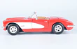 Chevrolet Corvette 1959 rojo, Escala 1/24 Motor Max 