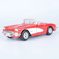 Chevrolet Corvette 1959 rojo, Escala 1/24 Motor Max 