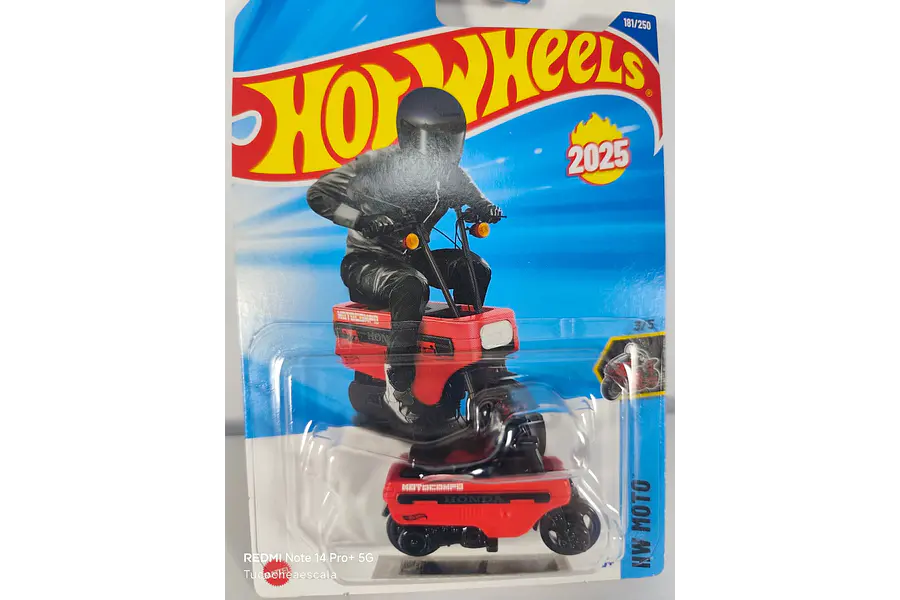 Honda Moto Copo Hot Wheels, Escala 1-64