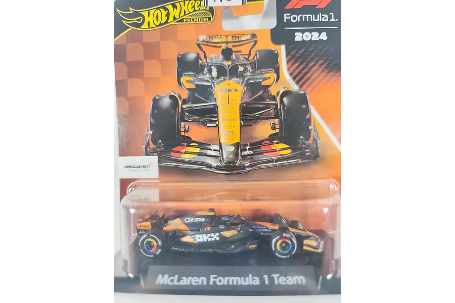 Mclaren Formula 1 2024 Hot Wheels Escala 1/64
