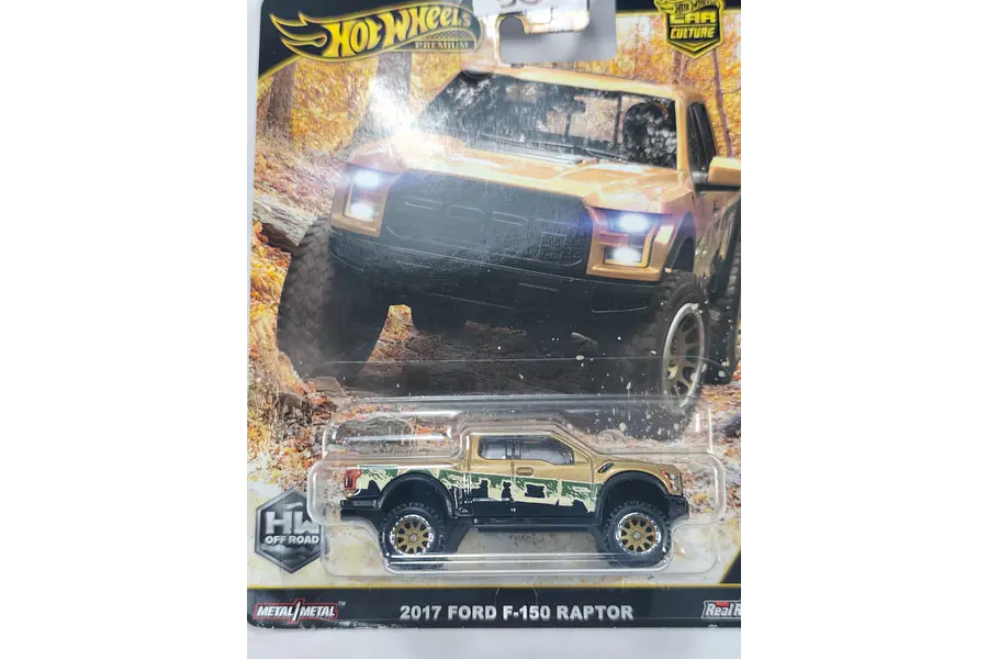Ford F 150 RAPTOR 2017  Hot Wheels , escala 1/64