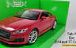 AUDI TT MARCA WELLY  ESCALA 1/24