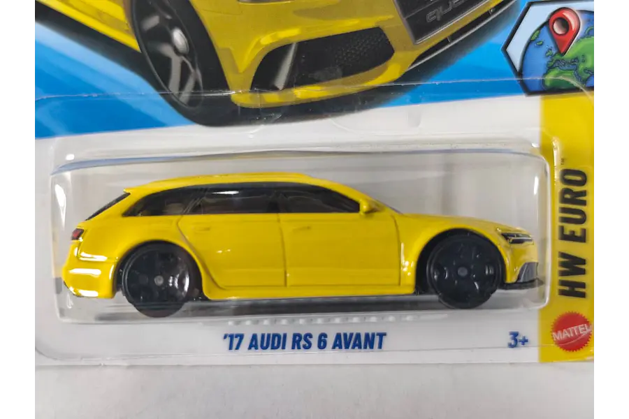 Audi Rs 6 avant 2017 Hot Wheels , escala 1/64