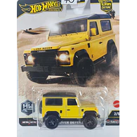 land rover defender 90 AMARILLO Hot Wheels Escala 1/64