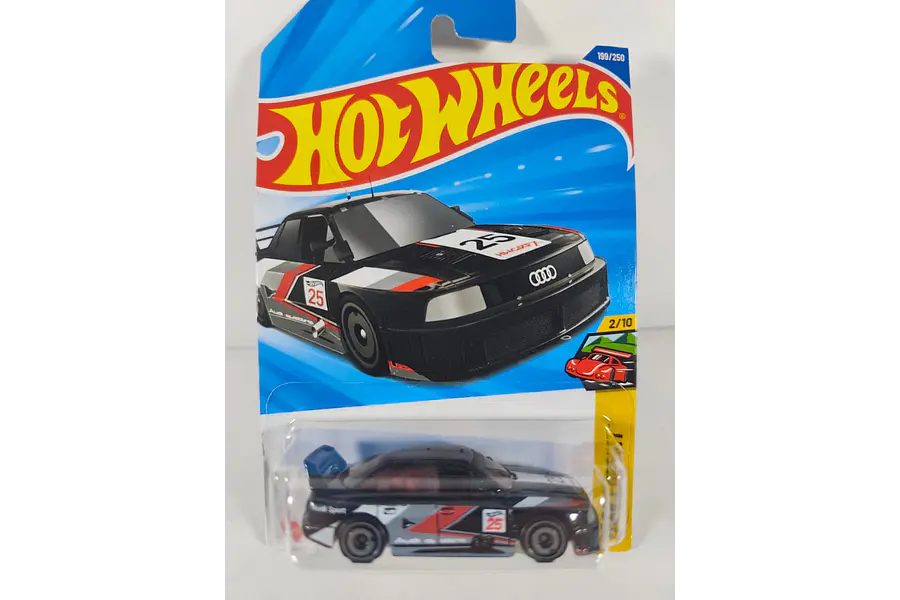 Audi 90 Quattro NEGRO, Hot Wheels, Escala 1-64